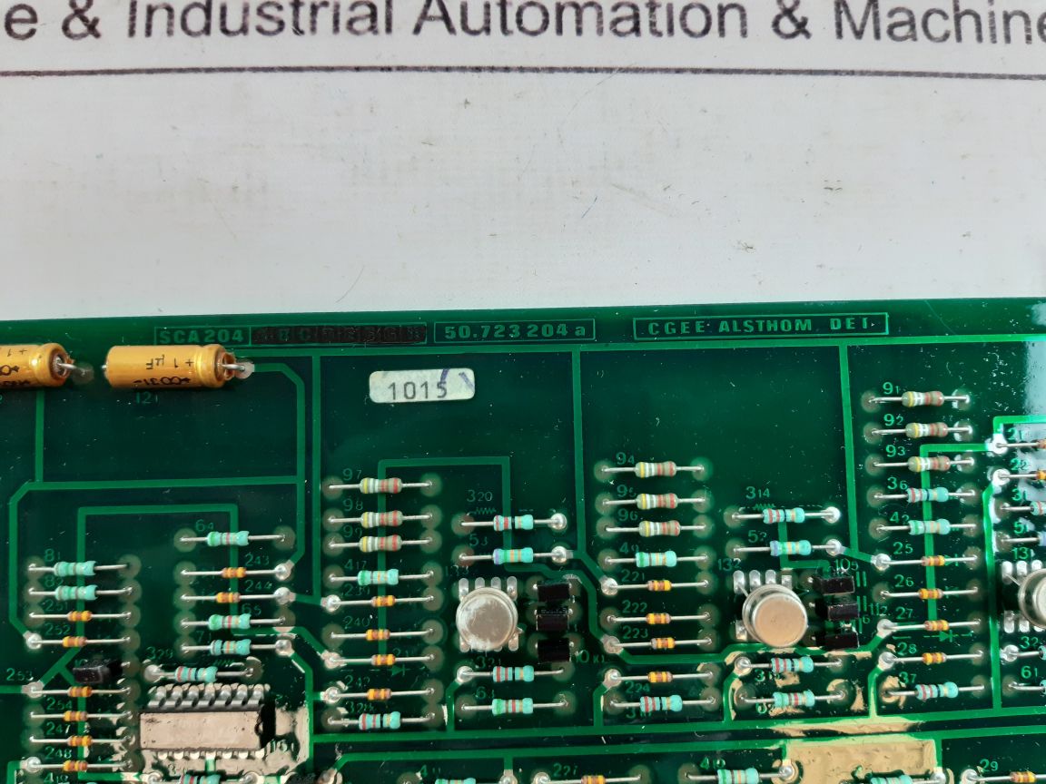 Alsthom 50.723204A Card Sca204