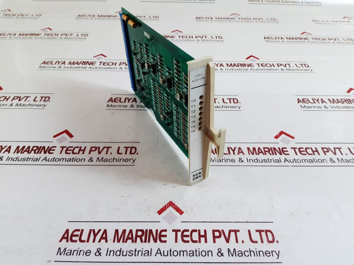 Alsthom 50.723204A Card Sca204
