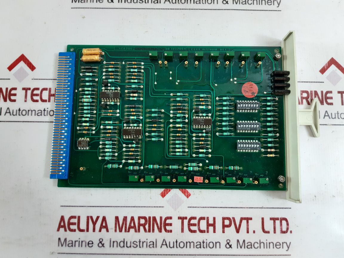 Alsthom 50.723206B Card Sca 206