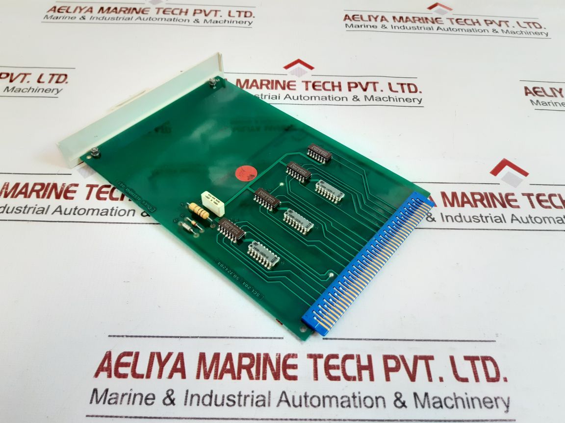 Alsthom 50.724204 Card Scl 204