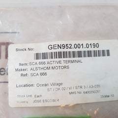 Alsthom Sca 666 Pcb Card