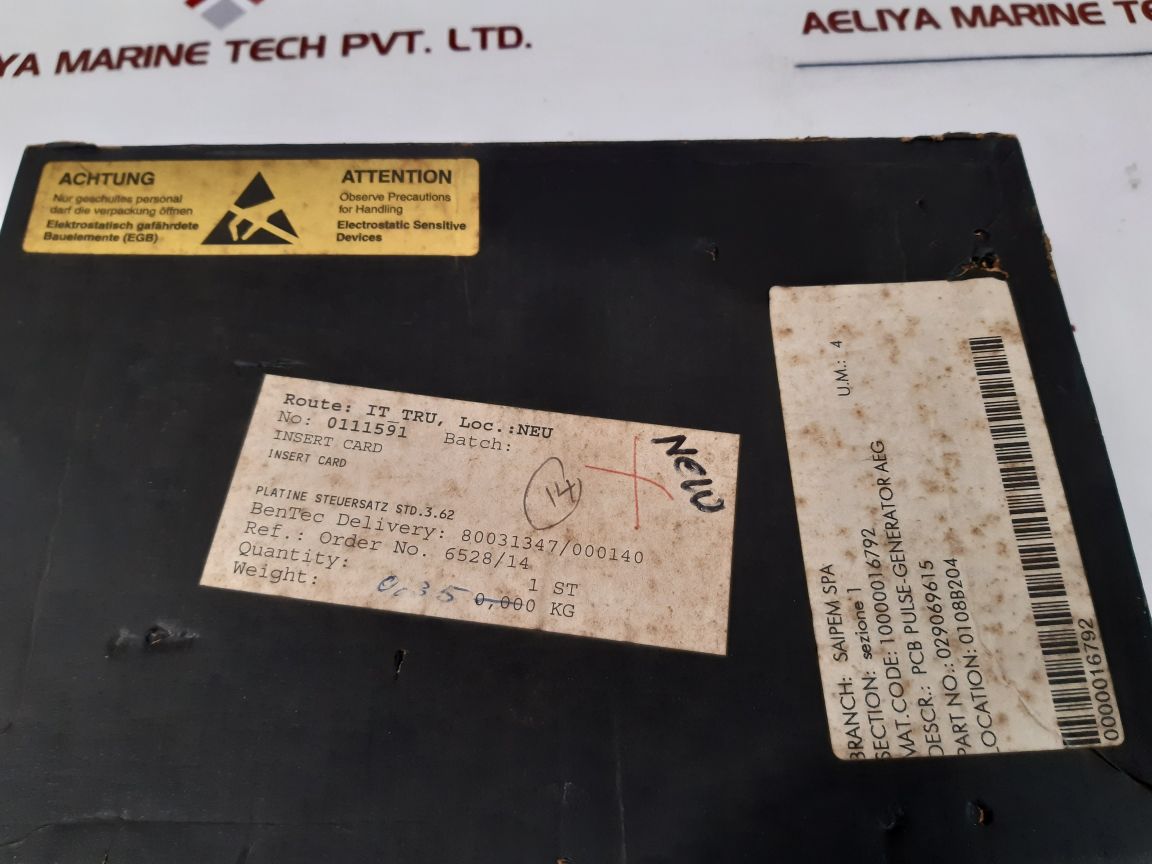 Alstom 029.069 615 pcb card 