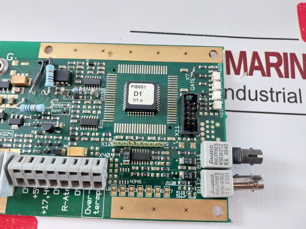 Alstom Pib651A 3Bef0010 A Circuit Board V1.6
