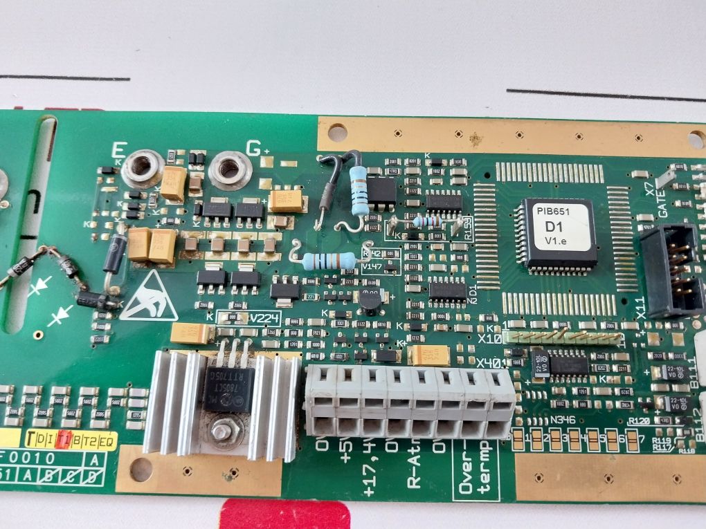 Alstom Pib651A 3Bef0010 A Circuit Board V1.6
