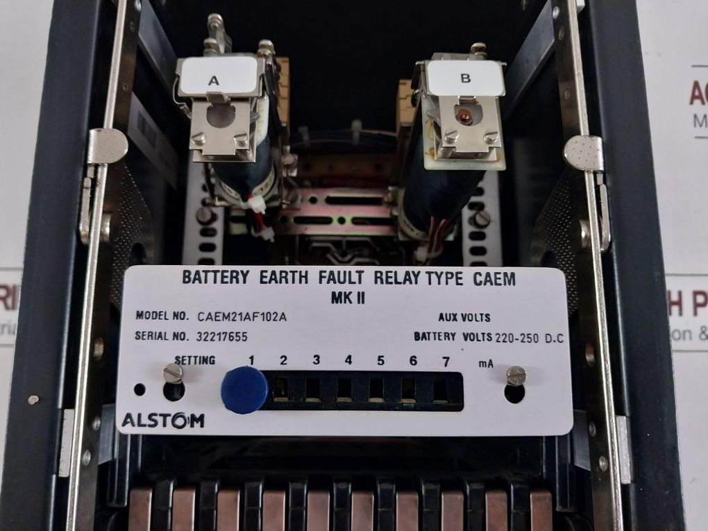 Alstom Caem21Af102A Battery Earth Fault Relay Caem
