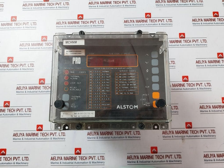 Alstom Motpro Mchnm01H1Ab0500A Mchnm Protection Relay 173237
