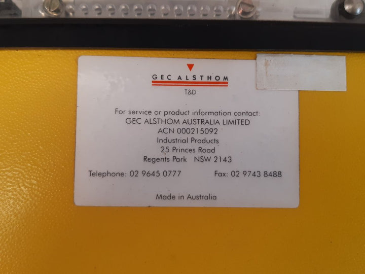 Alstom Mvaa21B1Ba0003B Relay