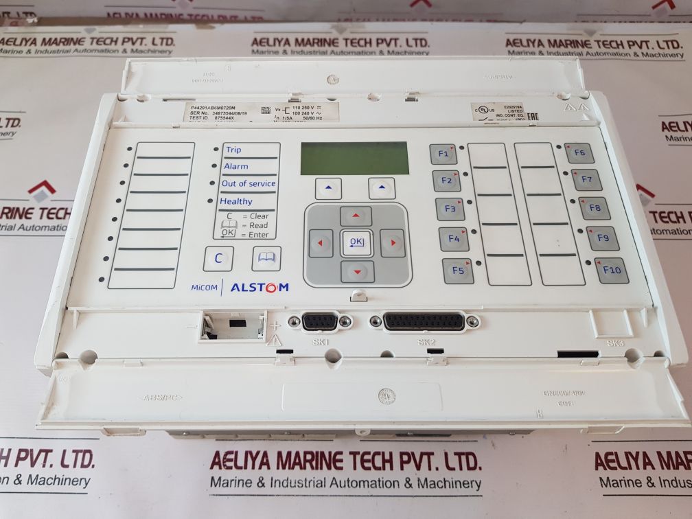 Alstom Micom P40 Agile Distance Relay Transmitter P44291Ab6M0720M