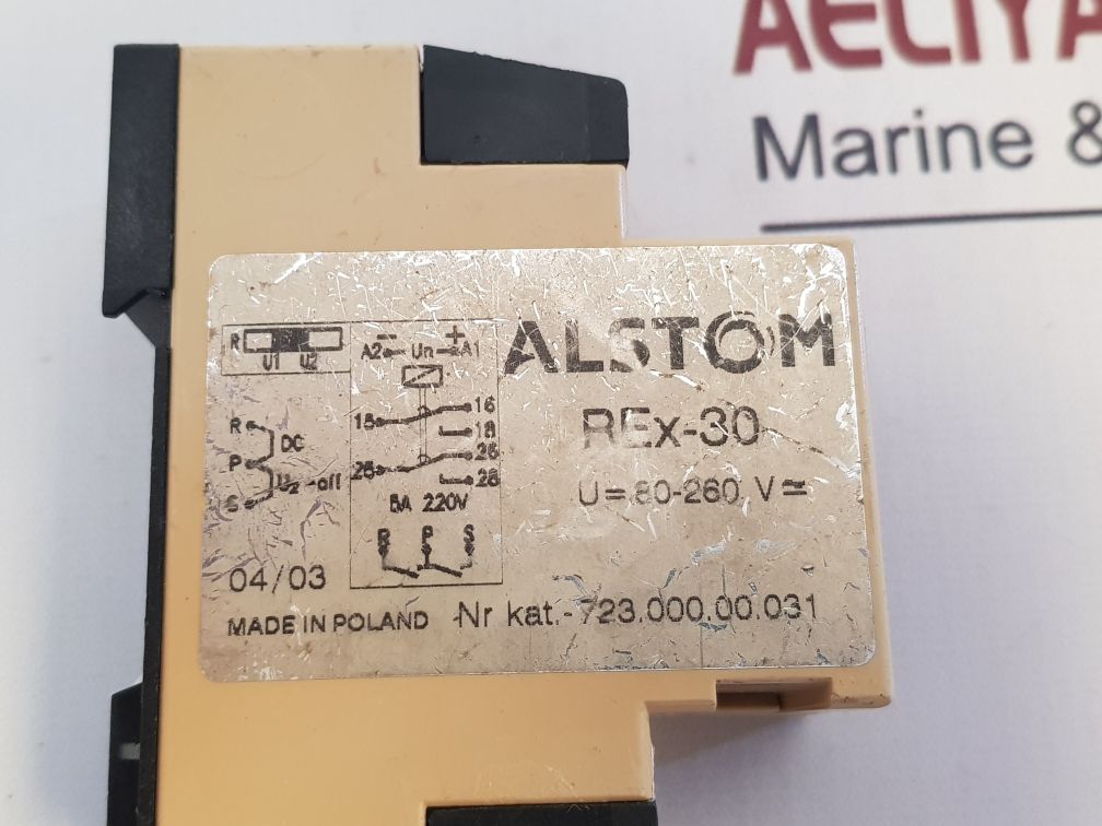 Alstom Rex-30 relay