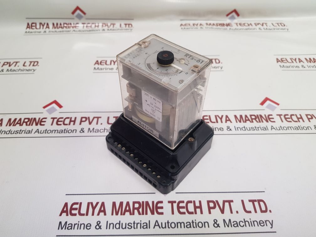 Alstom Rts-61 Time Relay 220V 60Hz