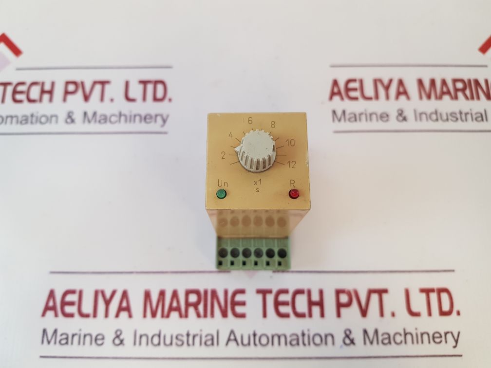 Alstom Rtx-132 Time Relay With Base