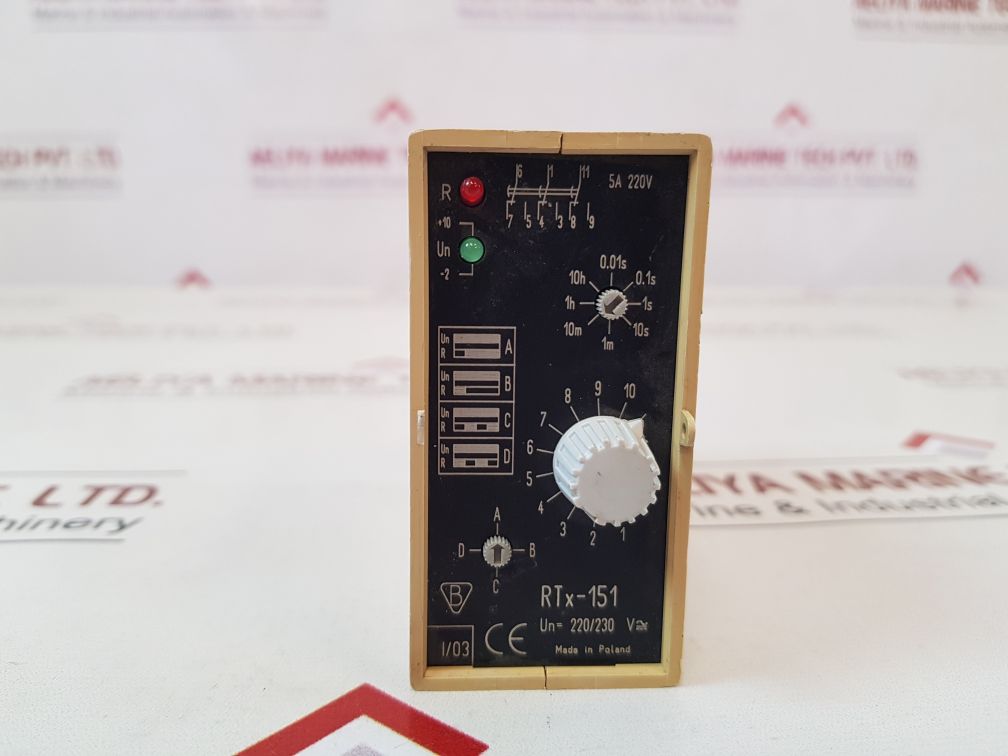 Alstom Rtx-151 Time Relay