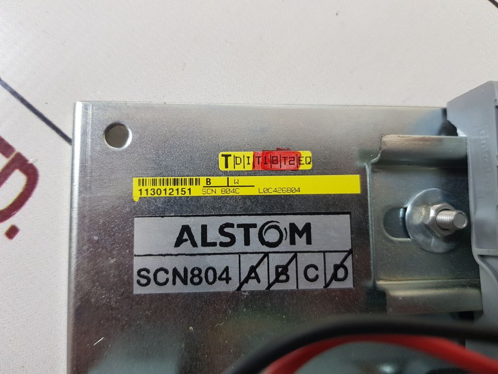 Alstom Scn804 C Measure Interface Module