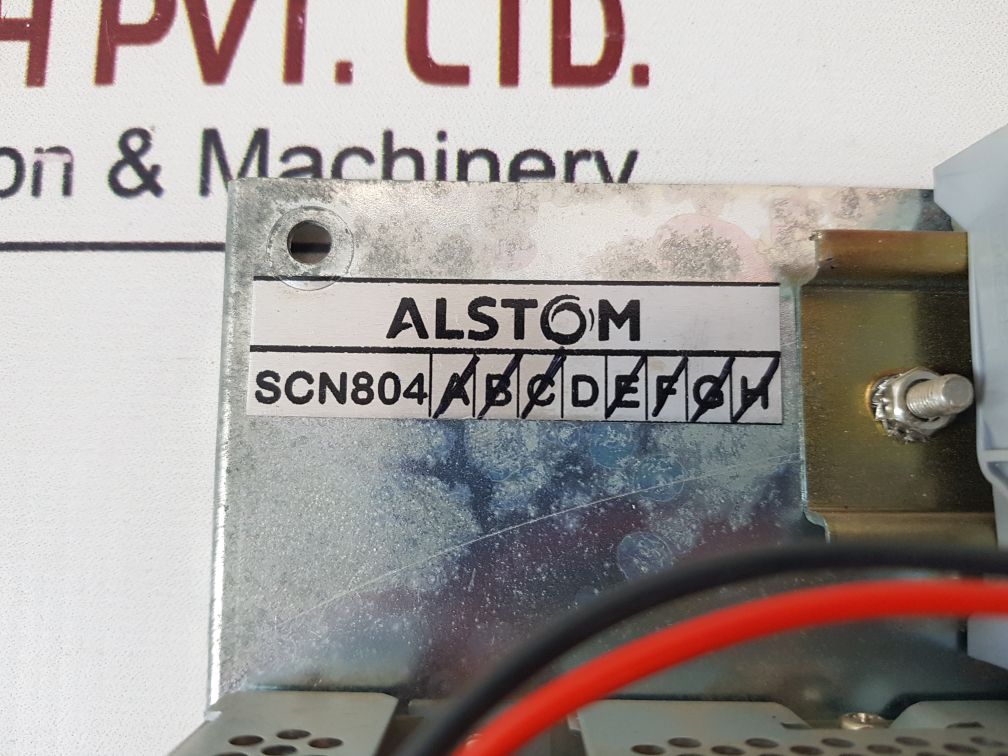 Alstom Scn804 D Measure Interface Module