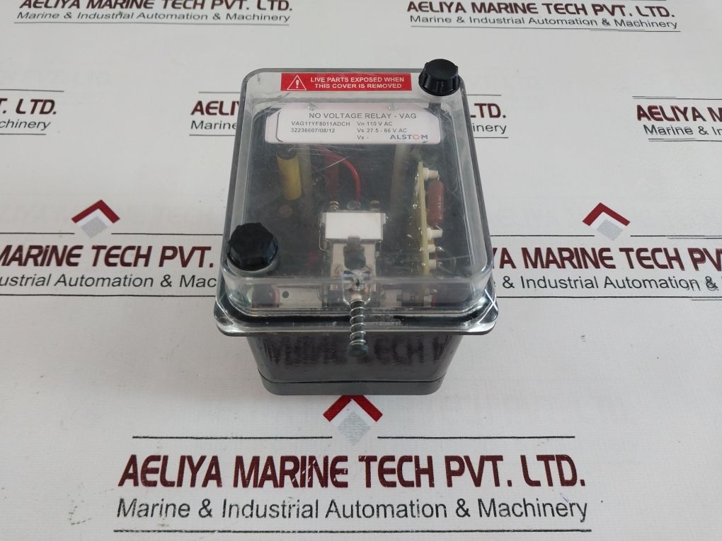 Alstom Vag11Yf8011Adch No Voltage Relay 110V Ac