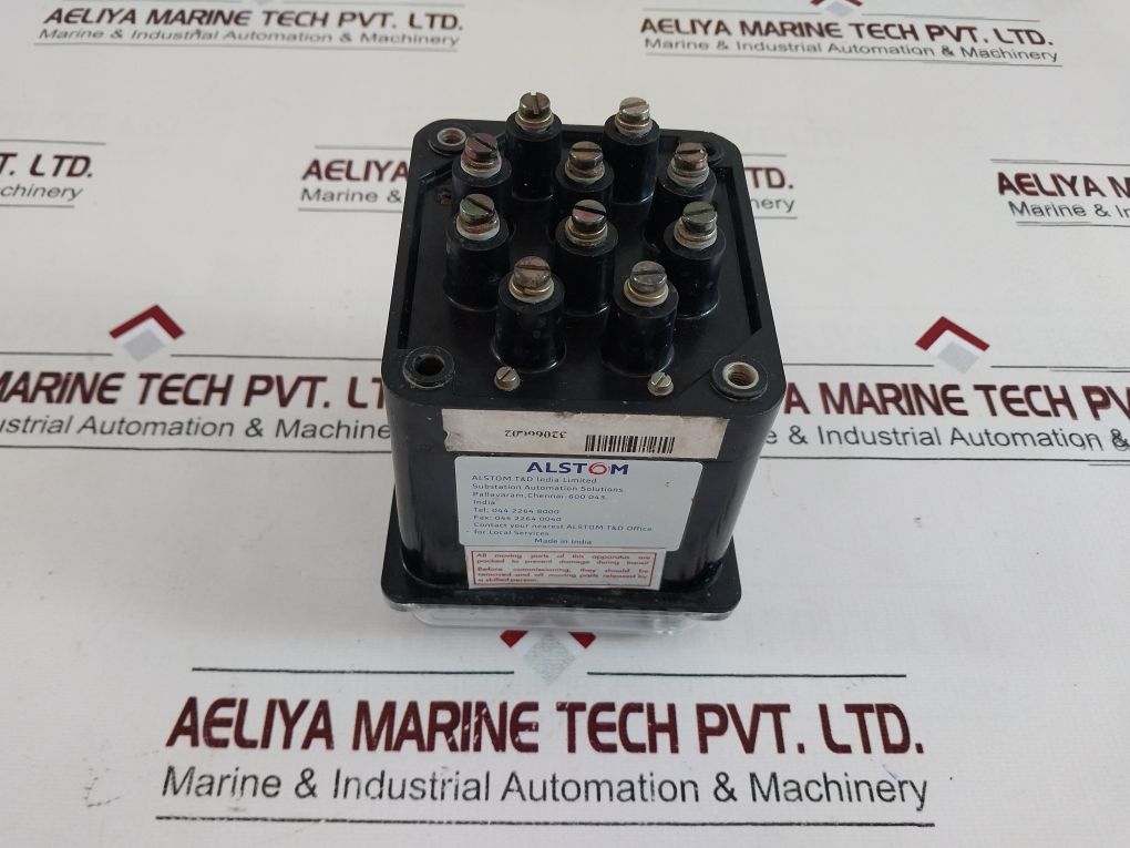 Alstom Vag11Yf8011Adch No Voltage Relay 110V Ac
