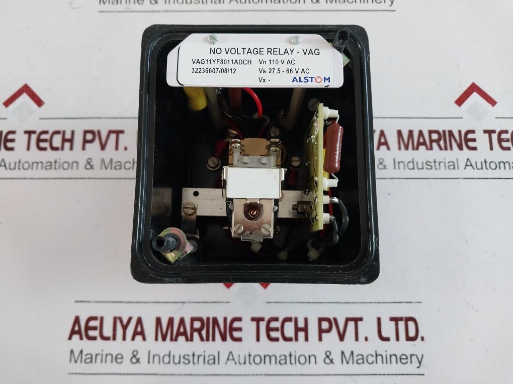 Alstom Vag11Yf8011Adch No Voltage Relay 110V Ac