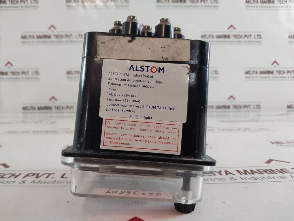 Alstom Vag11Yf8011Adch No Voltage Relay 110V Ac