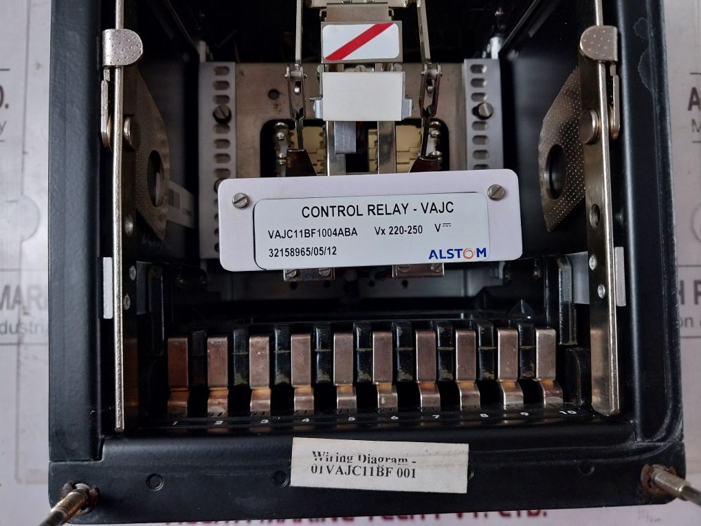 Alstom Vajc11Bf1004Aba Voltage Control Relay