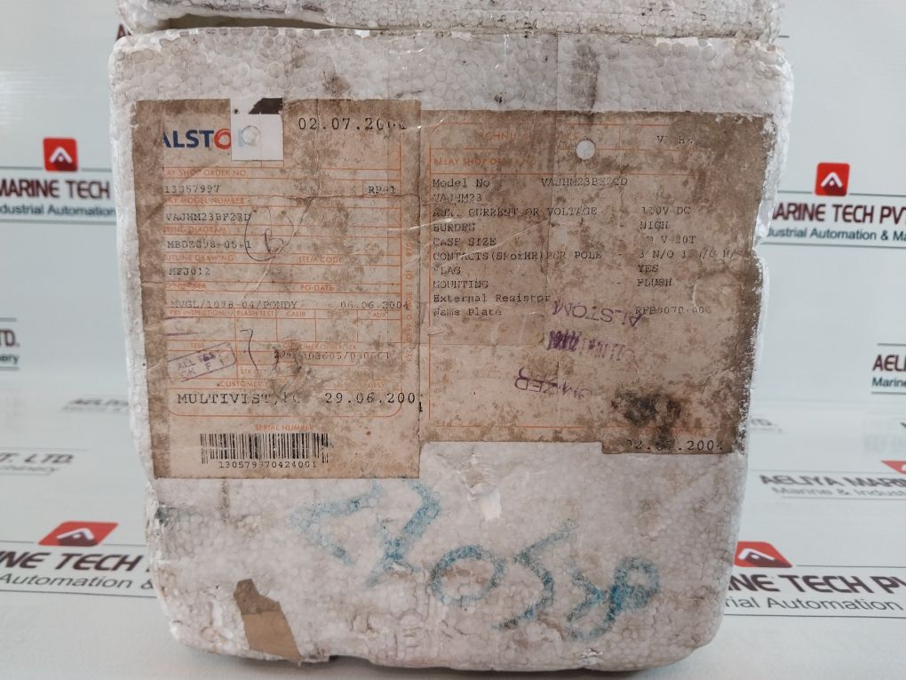 Alstom Vajhm23Bf22D Tripping Relay