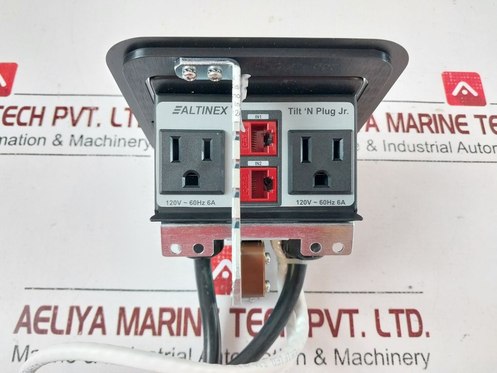Altinex Tnp151 2+2 Network And Po Tilt ‘N Plug Jr. Interconnect Box