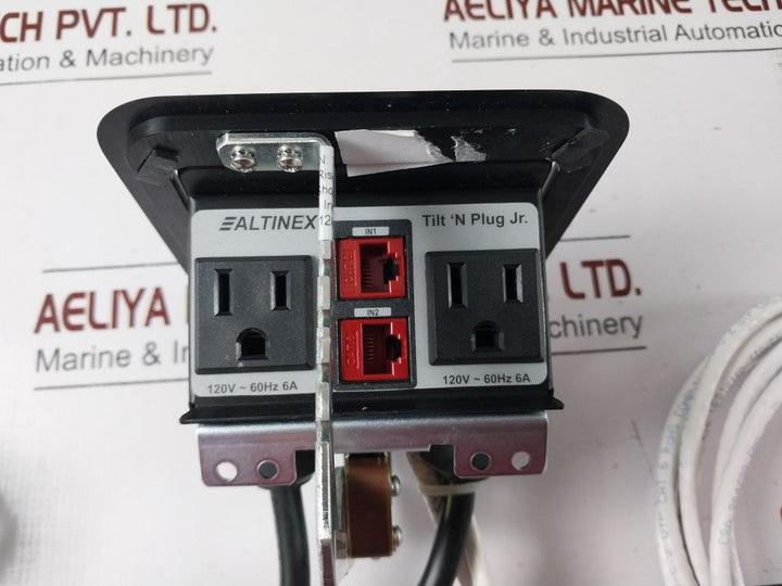 Altinex Tnp151 2 2 Network And Po Tilt ‘N Plug Jr. Interconnect Box