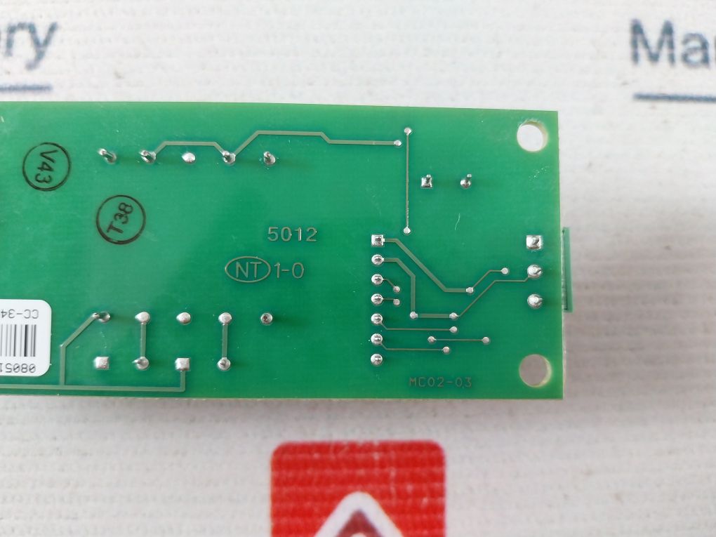Alto Shaam Cc-34657 Control Board