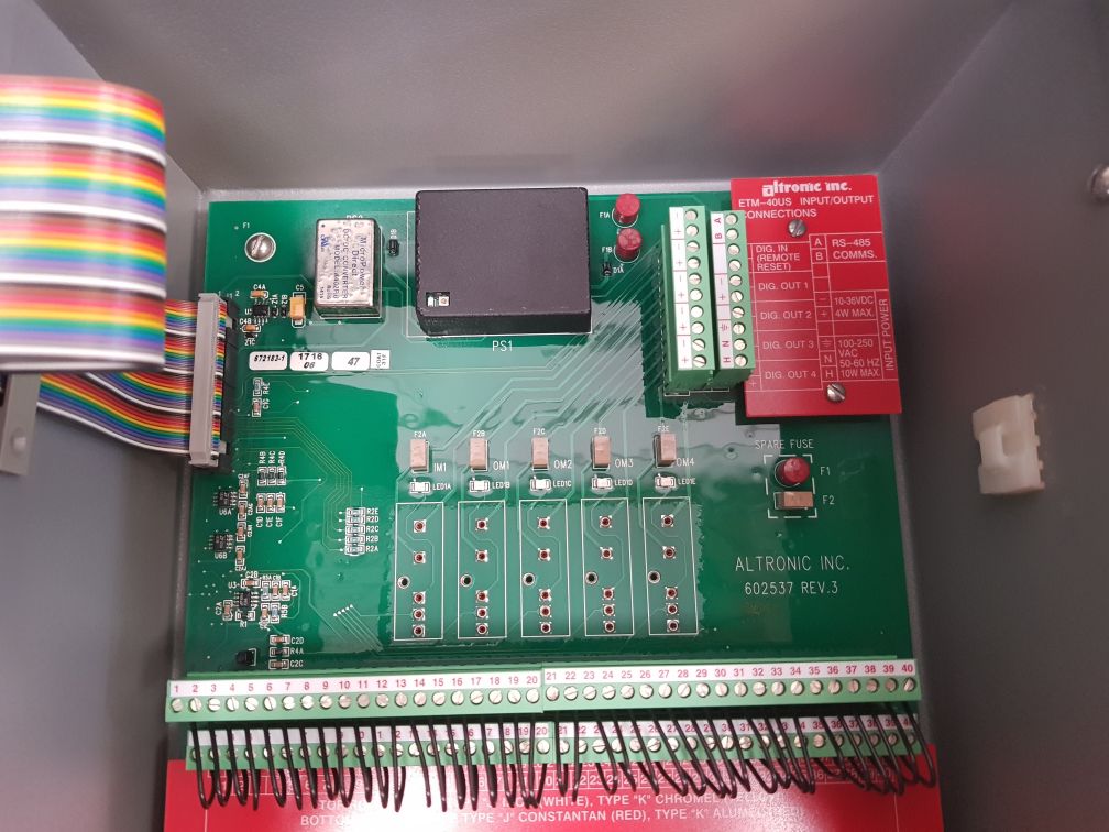 Altronic Etm-40Us Etm Temperature Scanner