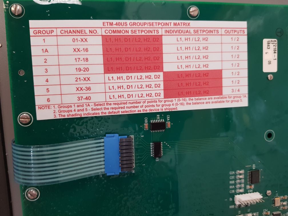 Altronic Etm-40Us Etm Temperature Scanner