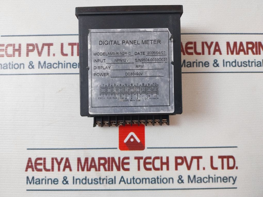 Am5-r-n2R-d Digital Panel Meter Dc30-90V