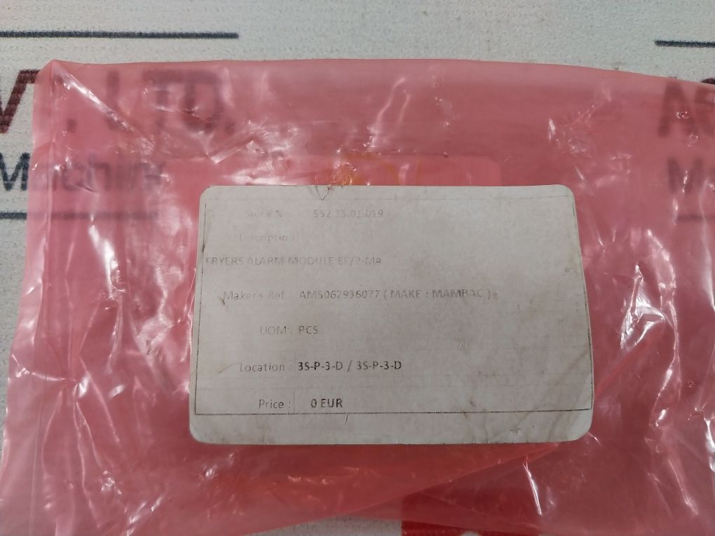 Am5062936077 Fryer Alarm