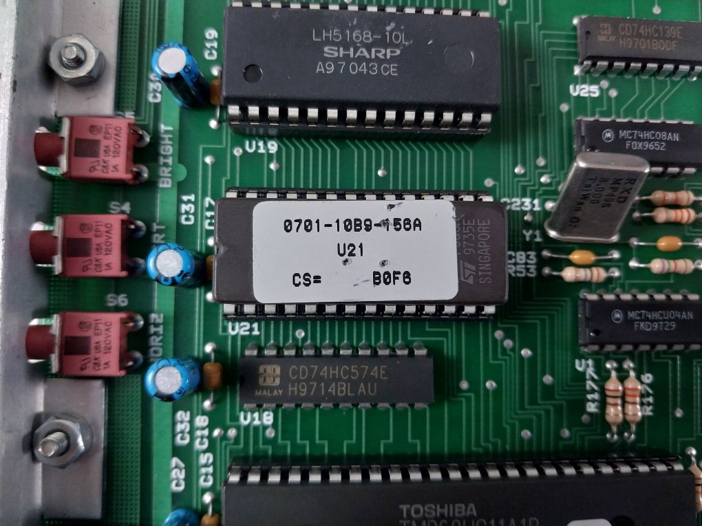 American Dynamics 0305-2033-01 Monitor Module Pcb