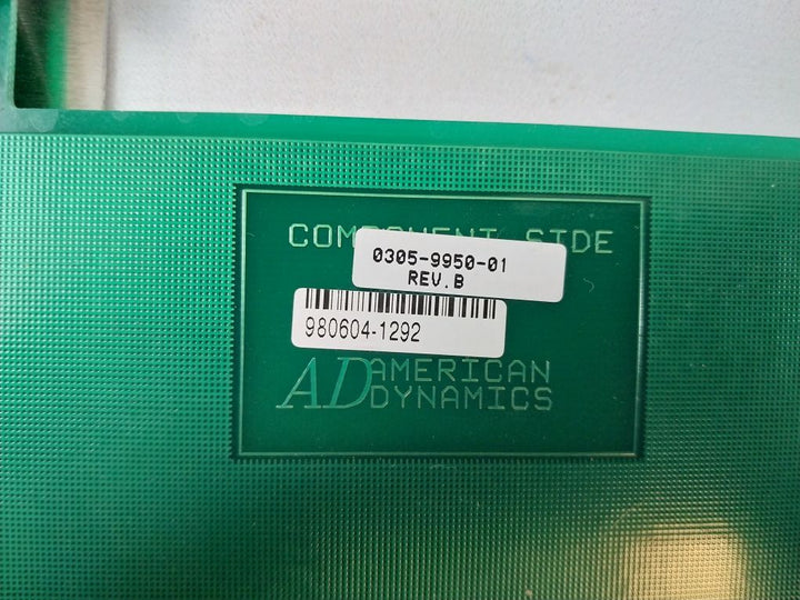 American Dynamics 0305-9950-01 Pcb Card 980604-1292