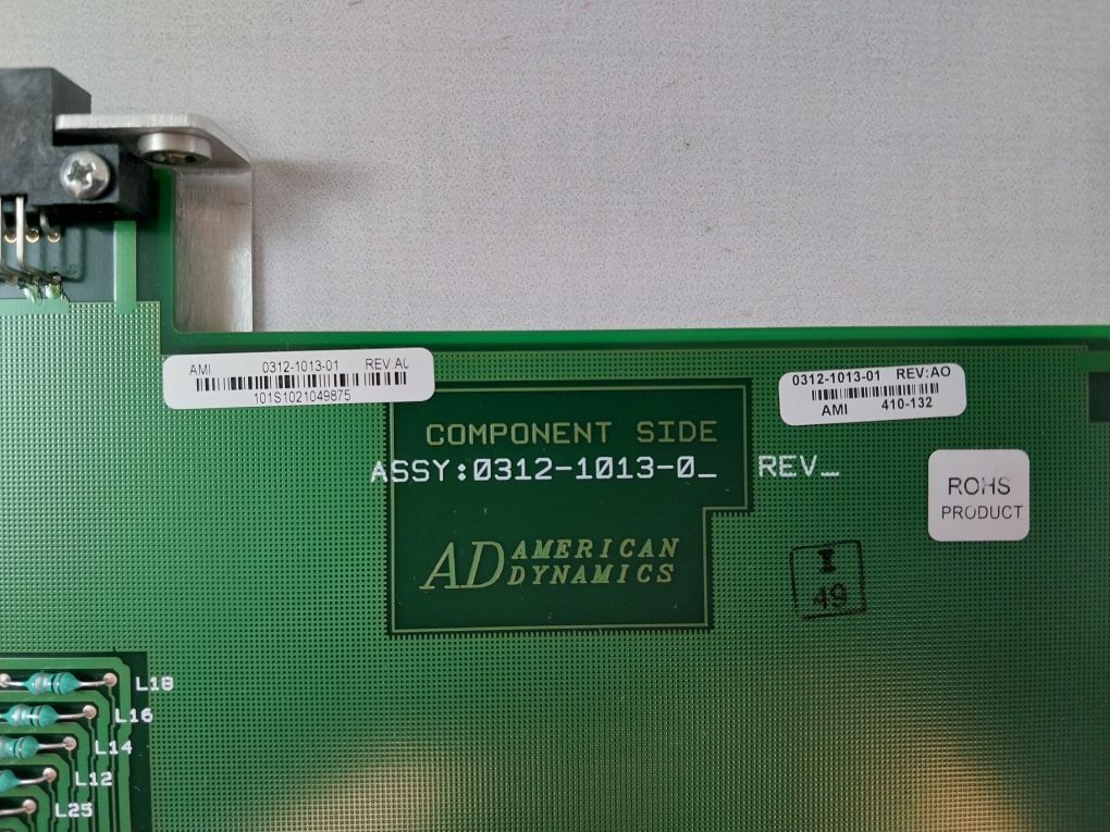 American Dynamics 0312-1013-01 Pcb Card
