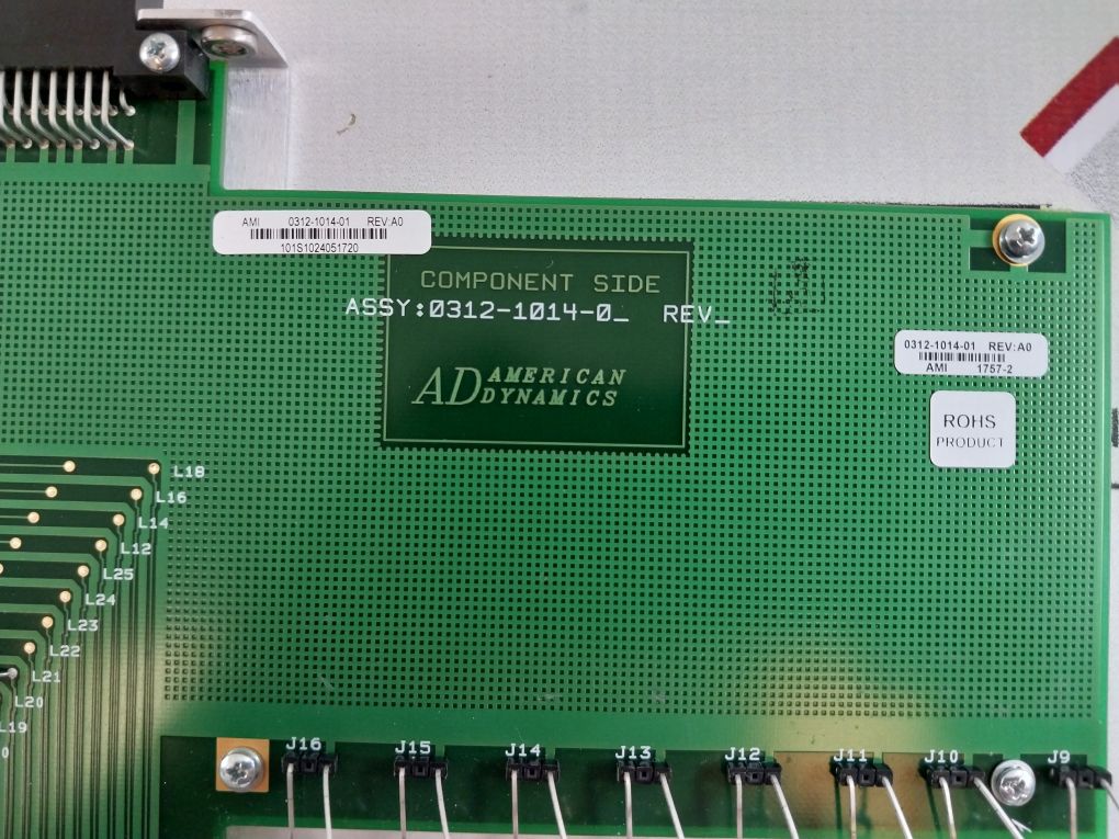 American Dynamics 0312-1014-01 Pcb
