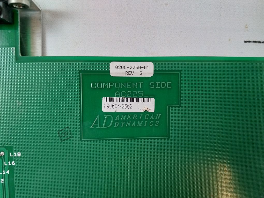American Dynamics 990604-2662 Pcb Card 0305-2250-01