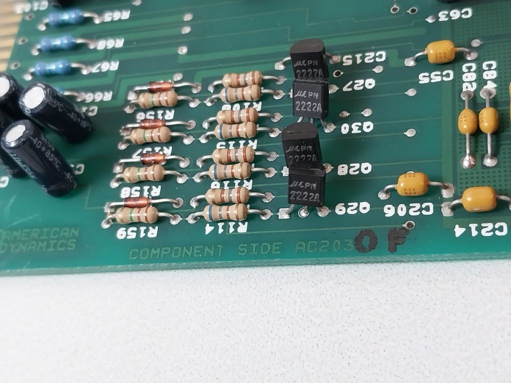 American Dynamics Ac203 Pcb Card