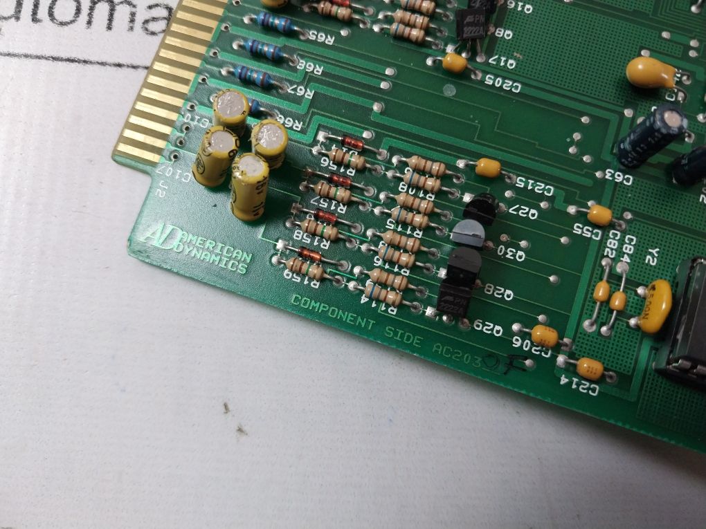 American Dynamics Ac203 0F Pcb Card Pw3203De