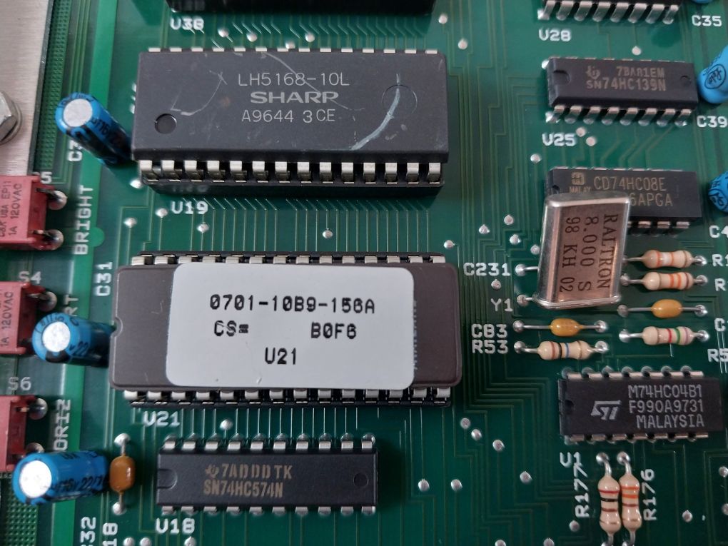 American Dynamics Ac203 Pcb Card 980417-0267