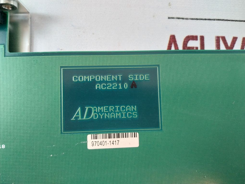 American Dynamics Ac2210A Pcb Card