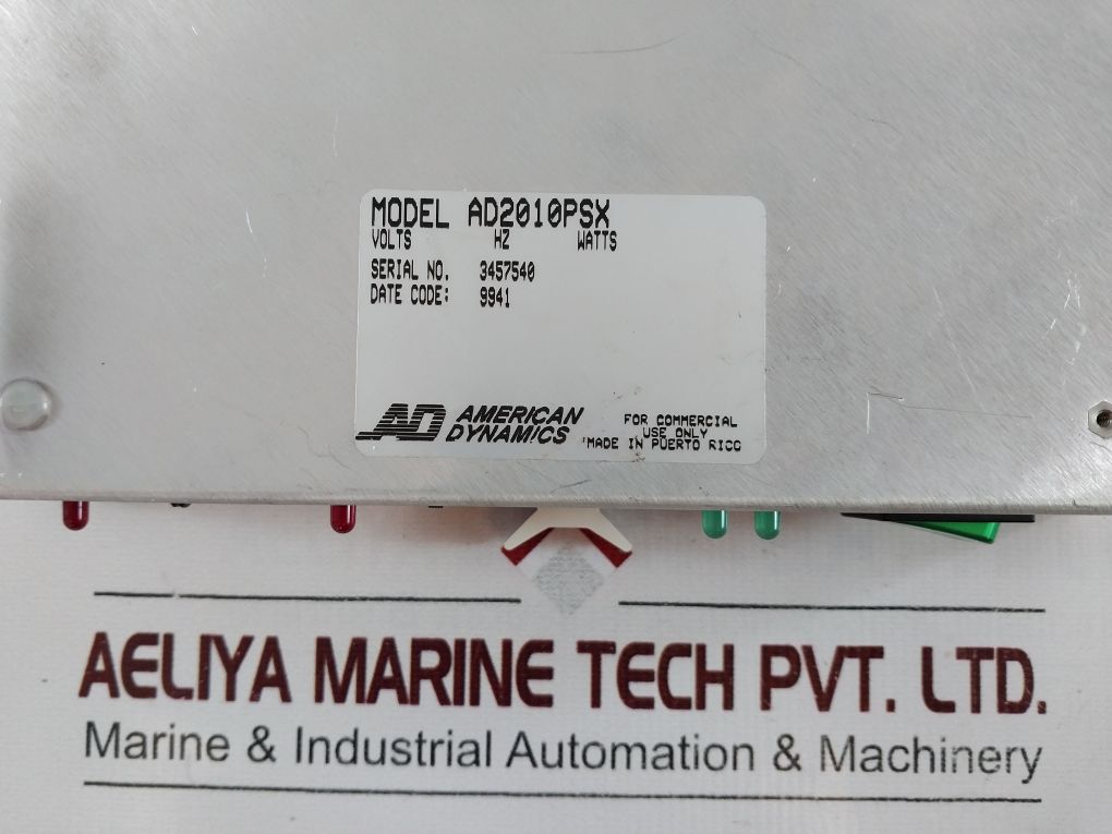 American Dynamics Ad2010Psx Power Supply Module Tp8067