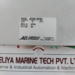 American Dynamics Ad2010Psx Power Supply Module Tp8067