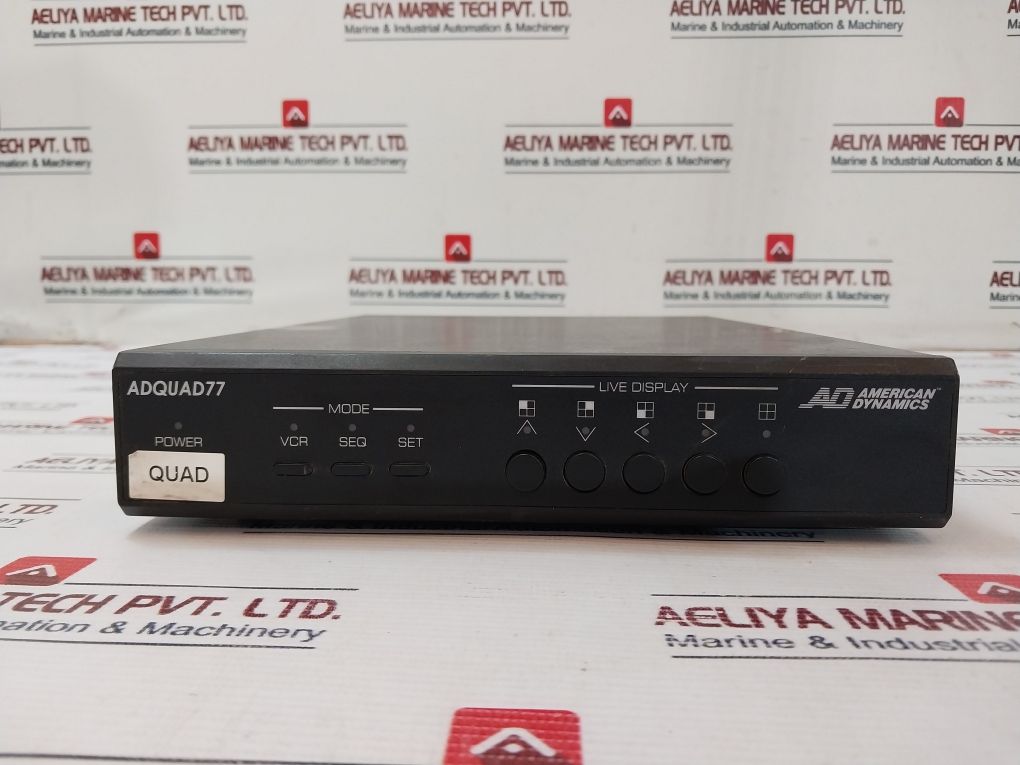 American Dynamics Adquad77 Standard Digital Quad Video Processor