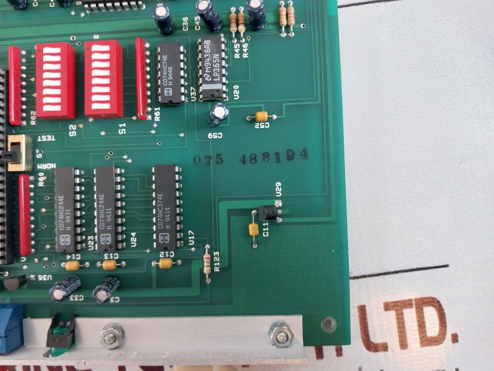 American Dynamics Ac203 Pcb Card Pw3203De