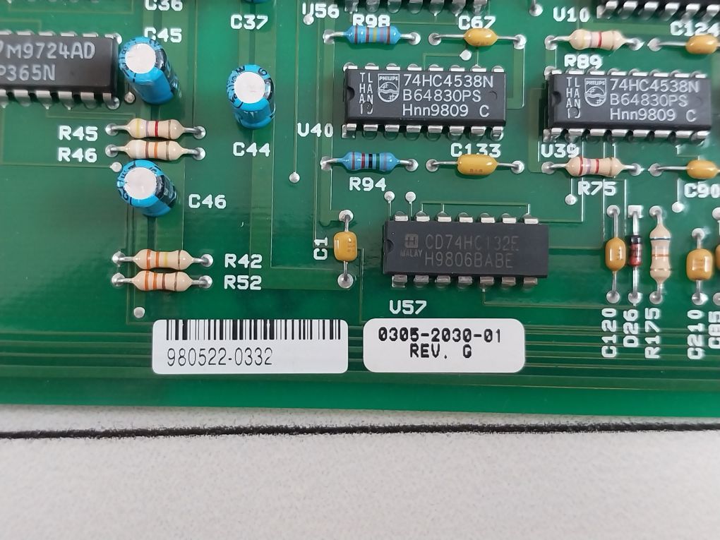American Dynamics Ac203 Pcb Card Pw3203De