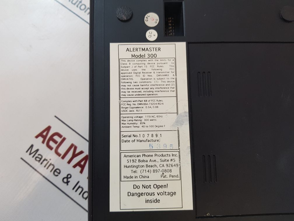 Ameriphone Alertmaster 300 Kit