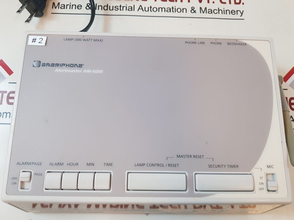 Ameriphone Am-6000 Alertmaster With Bed Shaker,Cellphone,Smoke Alarm Kit