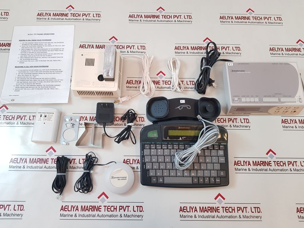 Ameriphone Am-6000 Alertmaster With Bed Shaker,Cellphone,Smoke Alarm Kit