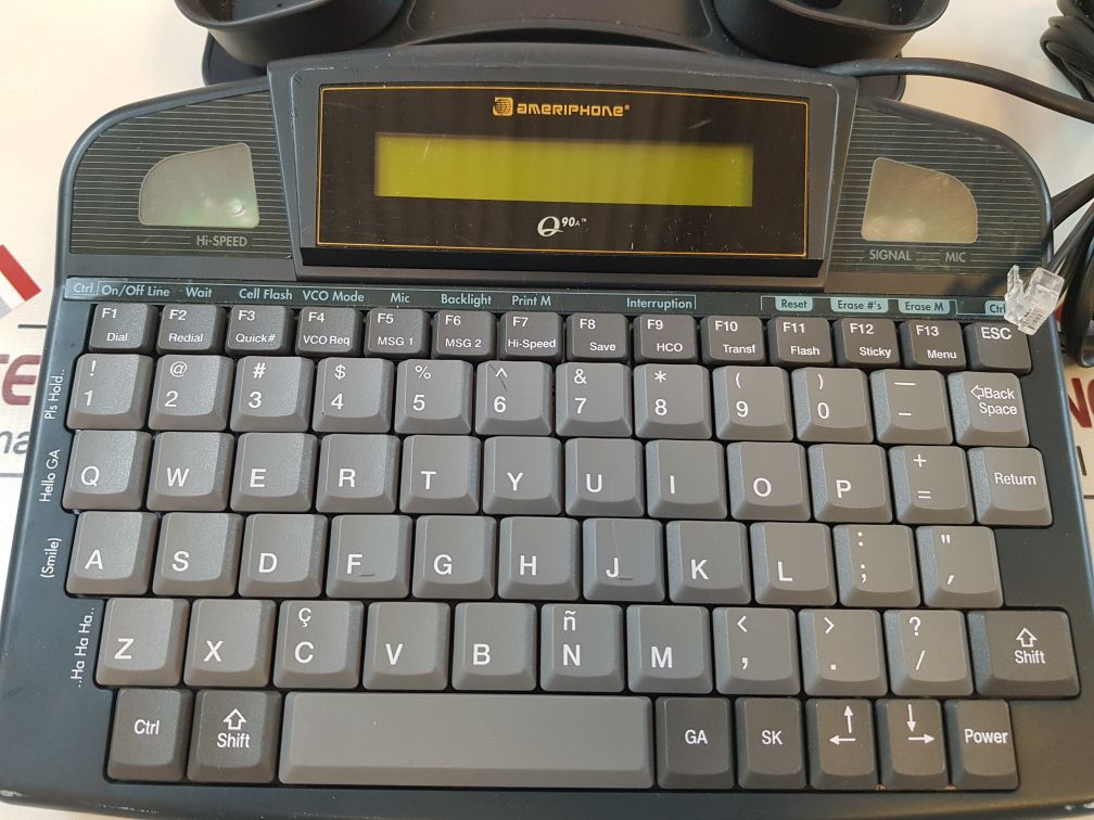 Ameriphone Alertmaster Am-6000 Remote Receiver With Q90A Tty Vco Cellphone Kit