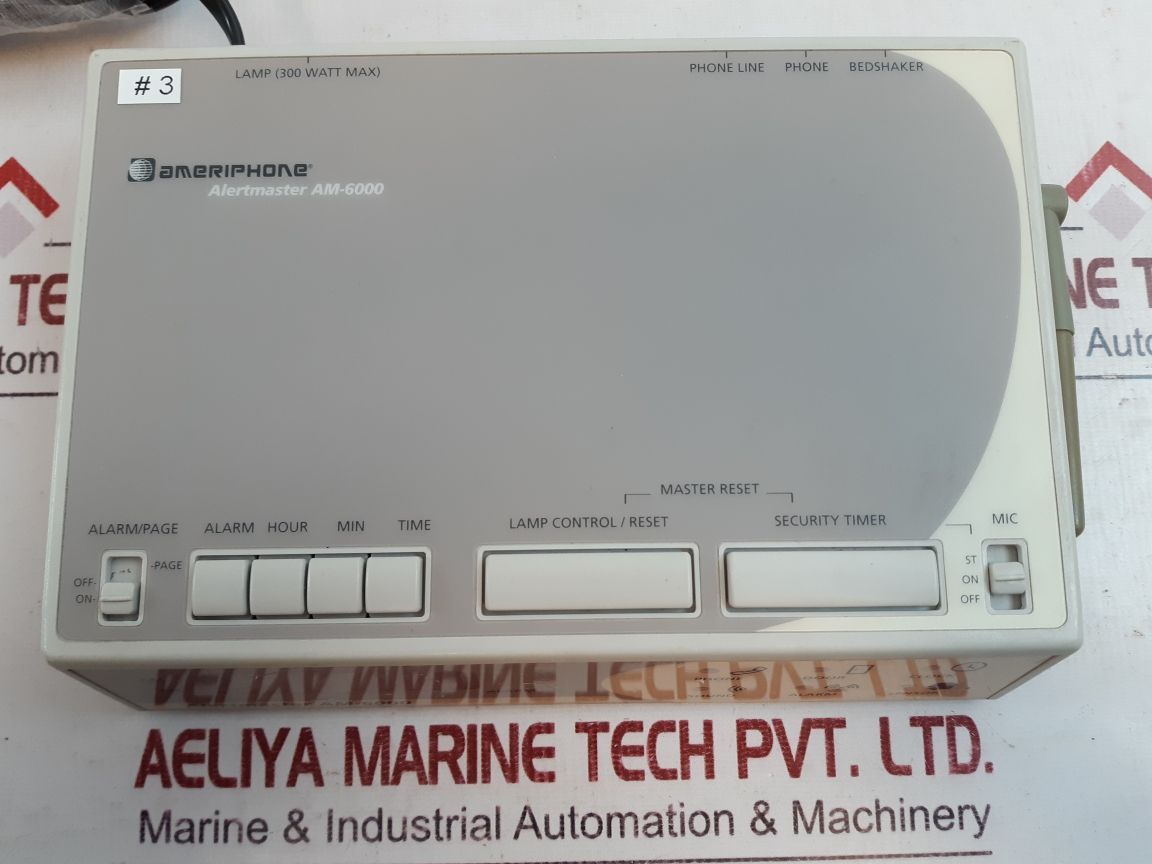 Ameriphone Am-6000 Alertmaster Remote Receiver